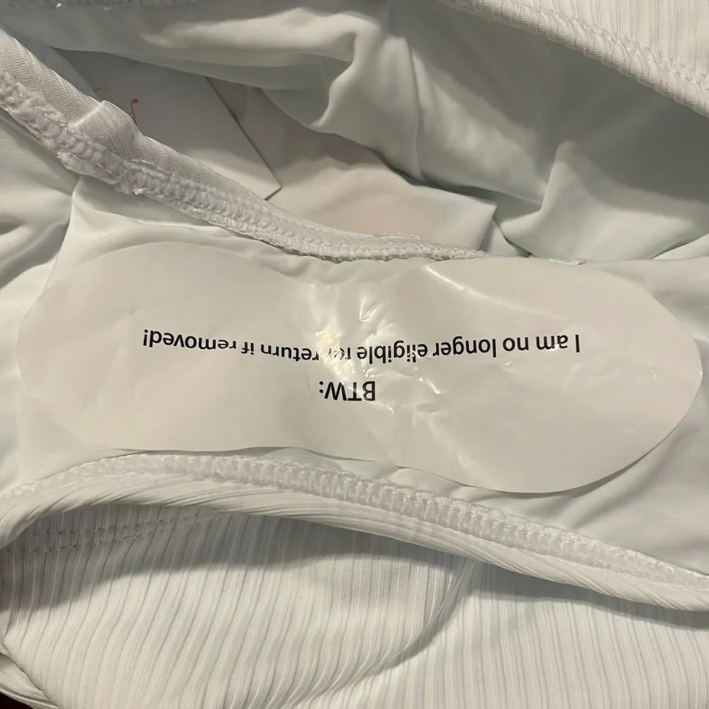 Andie Swim The Laguna One Piece White Rib size XL NWT - Picture 6 of 6
